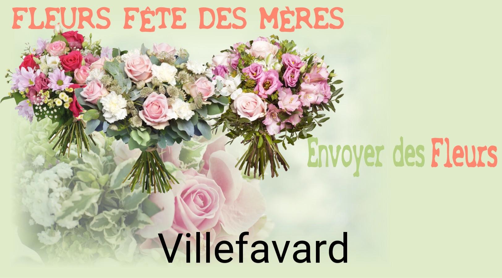Bouquet de Fête des Mères livré à Villefavard
